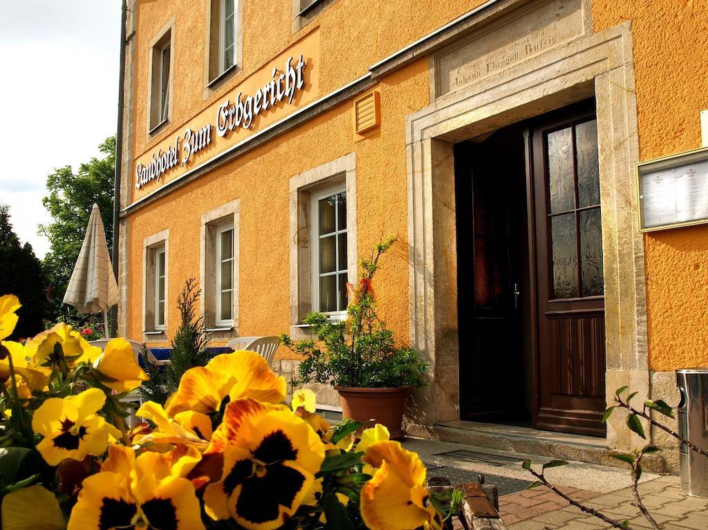 Landhotel Zum Erbgericht Stolpen Eksteriør billede